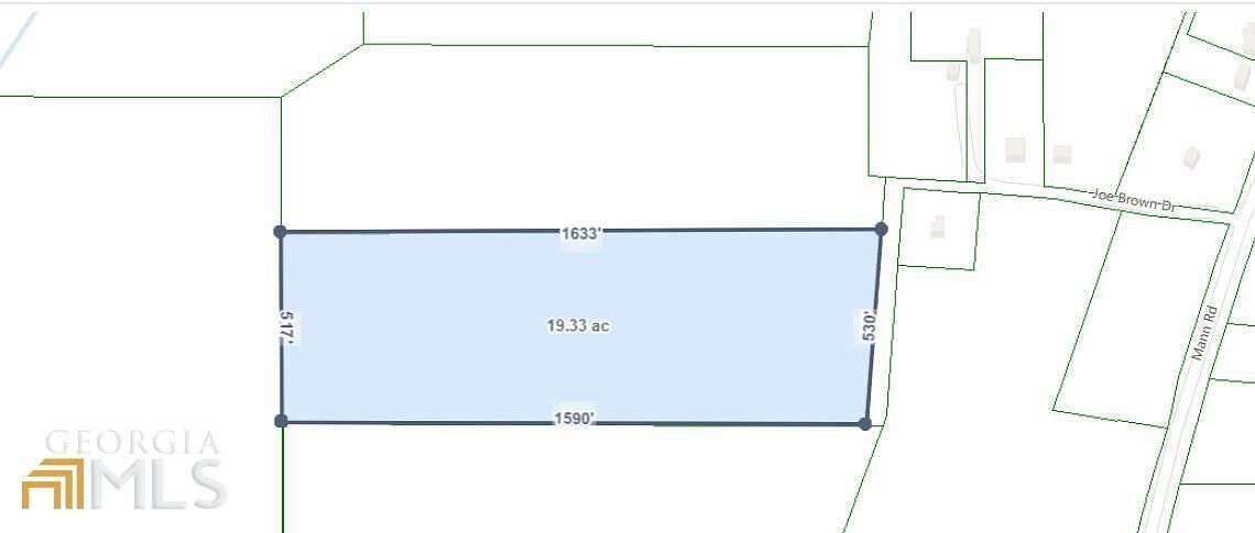 19.7 Acres of Recreational & Residential Land for Sale in Shiloh, Georgia