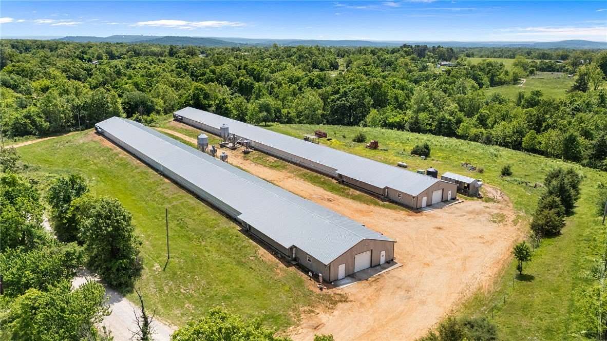 30 Acres of Agricultural Land with Home for Sale in Huntsville, Arkansas