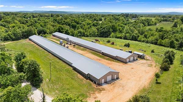 30 Acres of Agricultural Land with Home for Sale in Huntsville, Arkansas