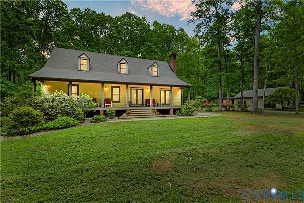 12.8 Acres of Land with Home for Sale in Powhatan, Virginia