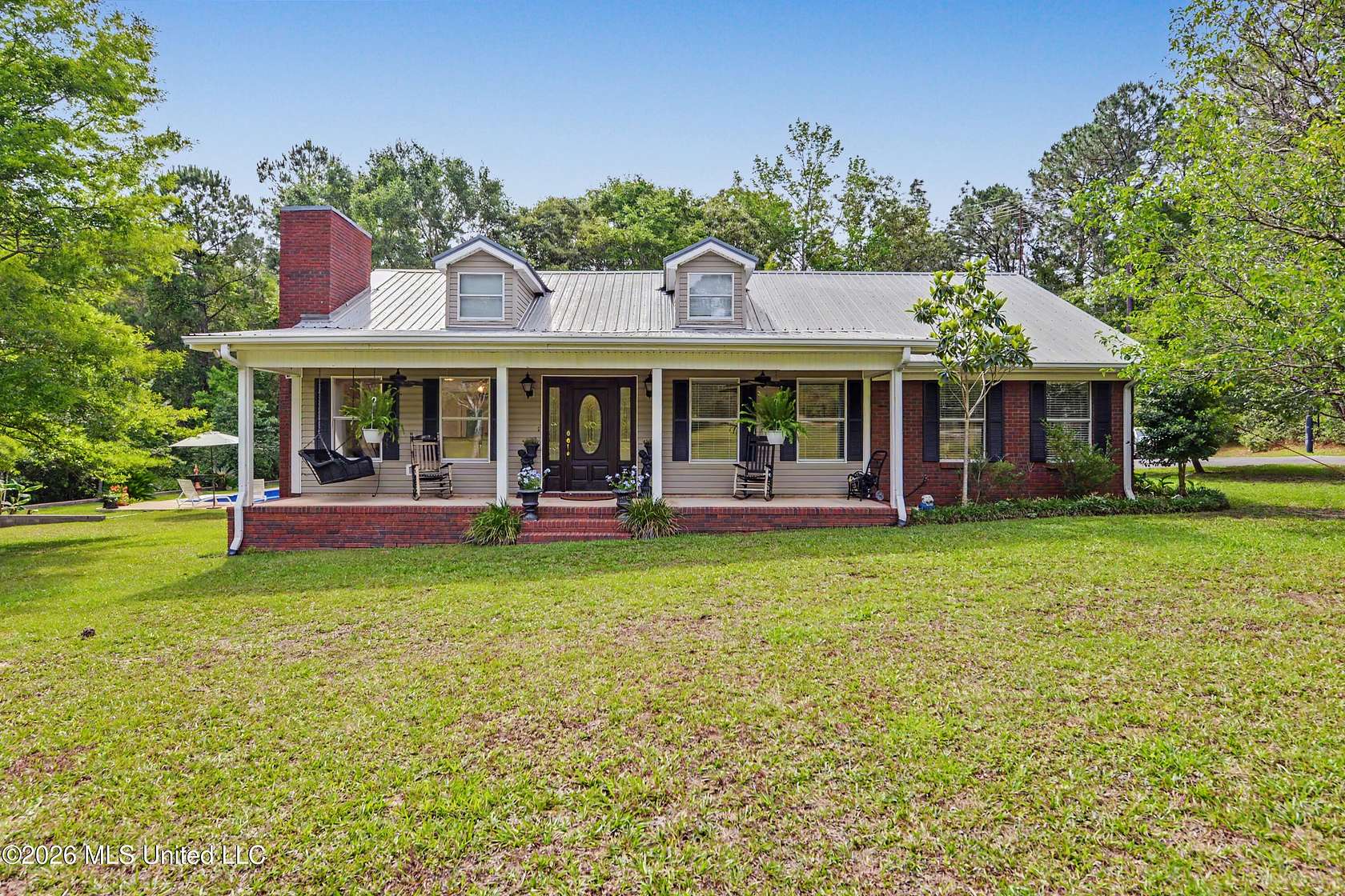 5.75 Acres of Land with Home for Sale in Vancleave, Mississippi