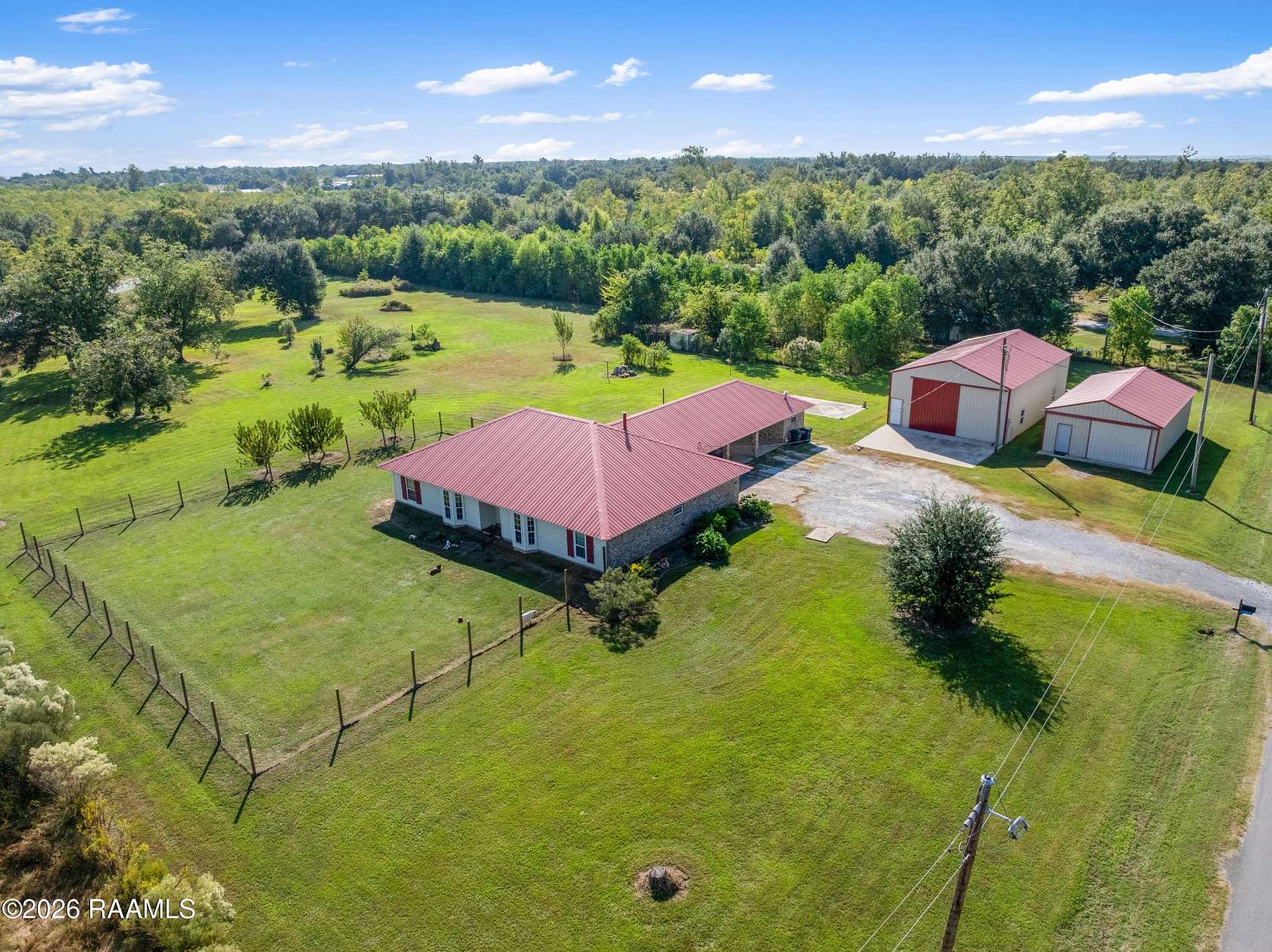5 Acres of Land with Home for Sale in Lake Charles, Louisiana