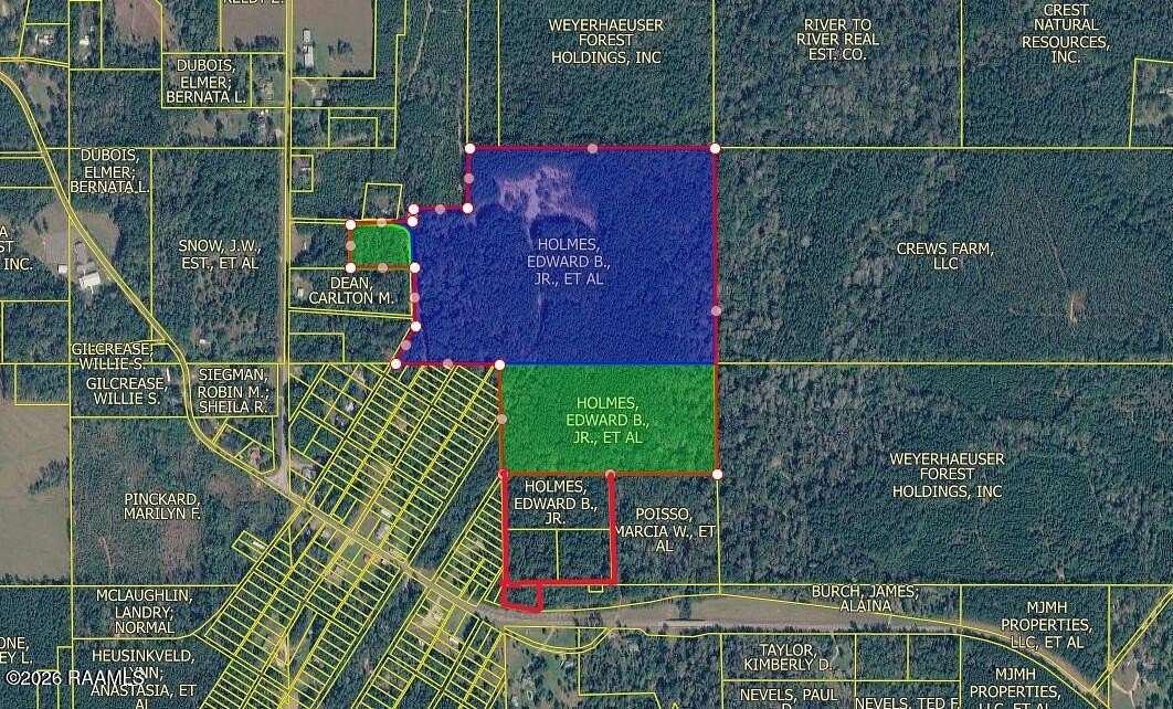 85 Acres of Land for Sale in Atlanta, Louisiana