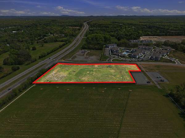 5 Acres of Commercial Land for Auction in Murfreesboro, Tennessee