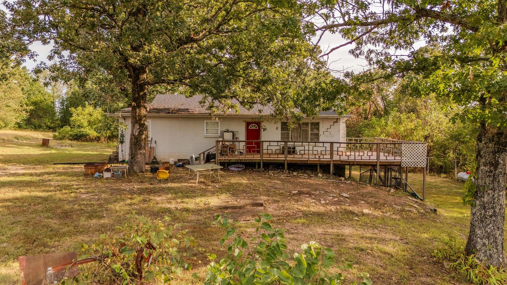 7.4 Acres of Land with Home for Sale in Protem, Missouri