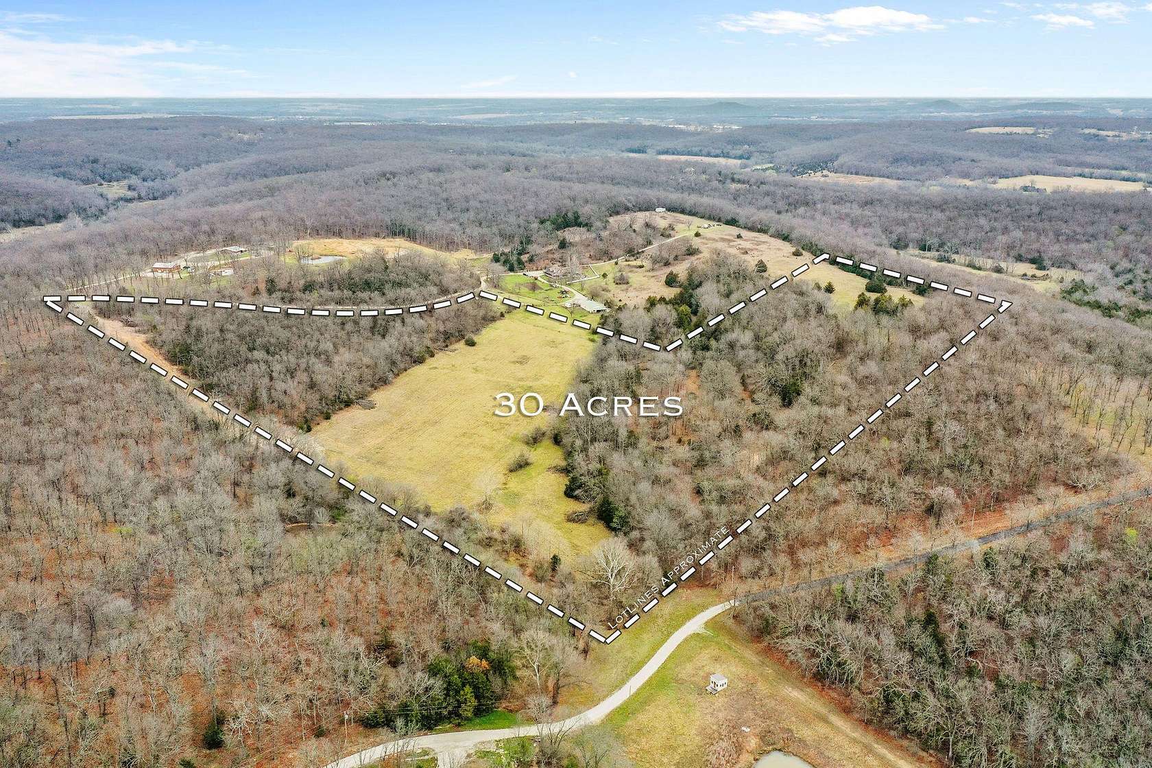 30 Acres of Recreational Land for Sale in Brighton, Missouri