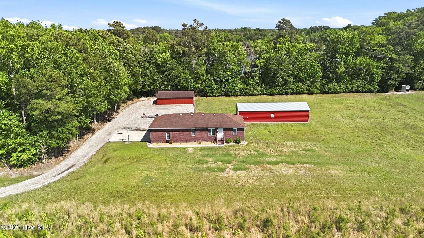 8.47 Acres of Land with Home for Sale in South Mills, North Carolina