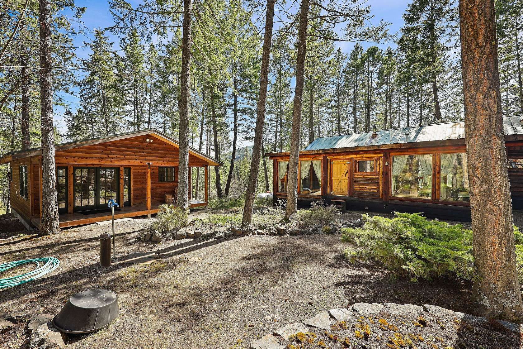 13.7 Acres of Recreational Land with Home for Sale in Lakeside, Montana