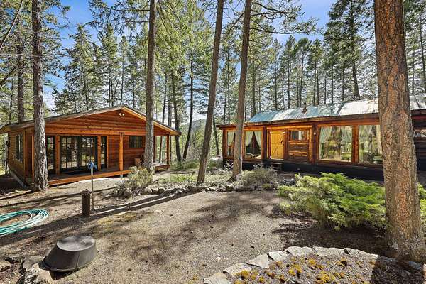 13.7 Acres of Recreational Land with Home for Sale in Lakeside, Montana