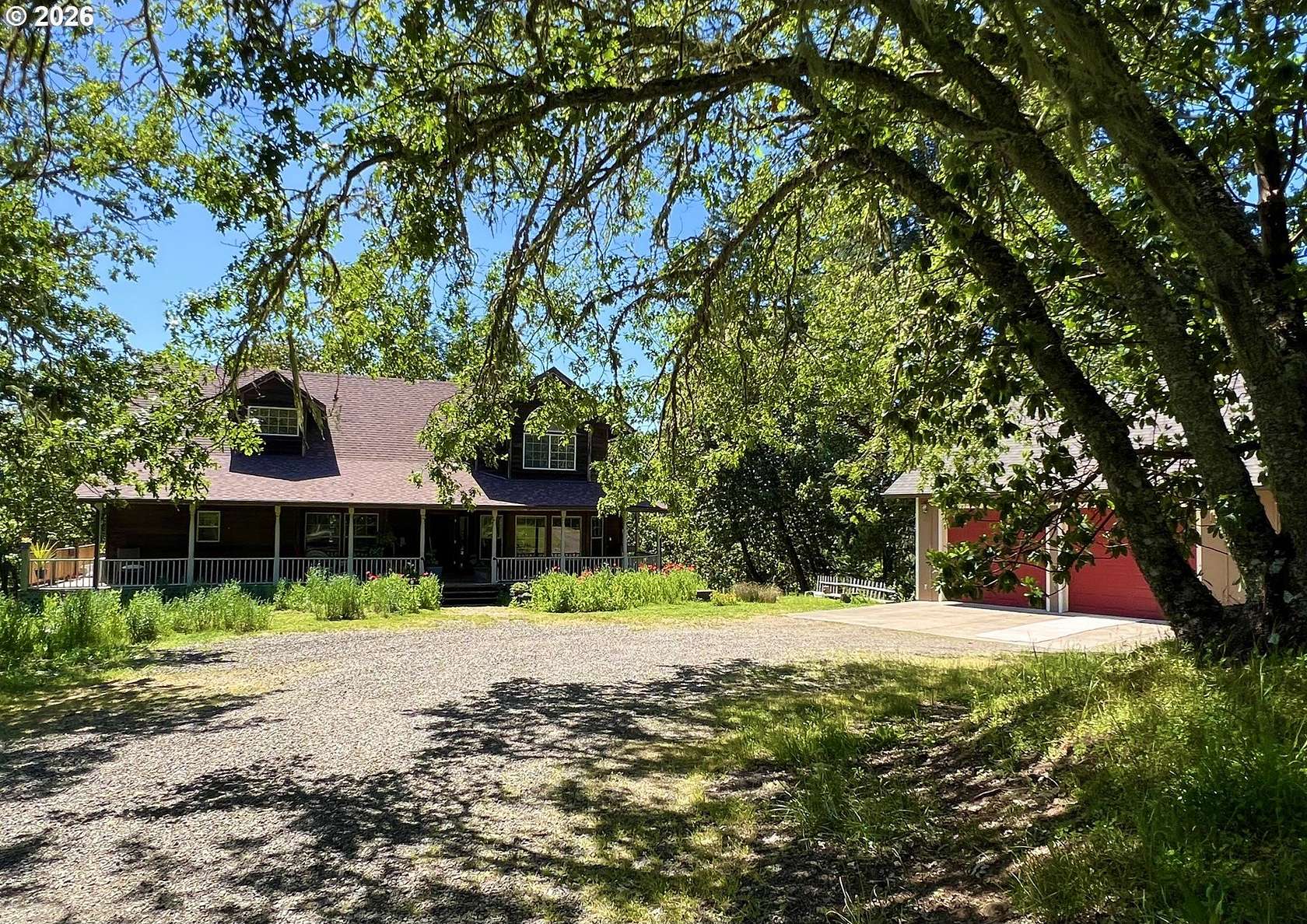 6.6 Acres of Land with Home for Sale in Eugene, Oregon
