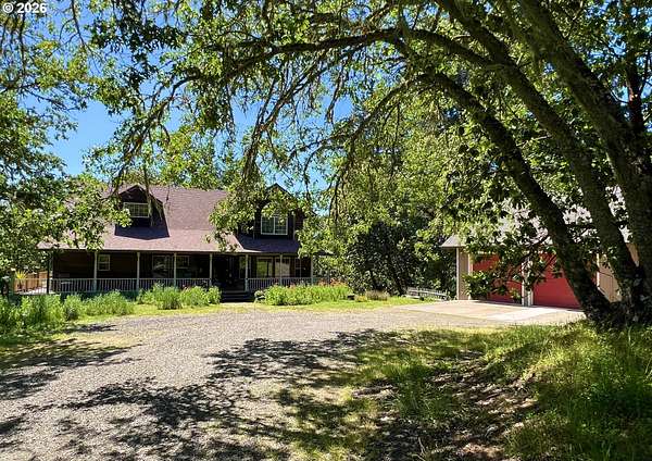 6.6 Acres of Land with Home for Sale in Eugene, Oregon