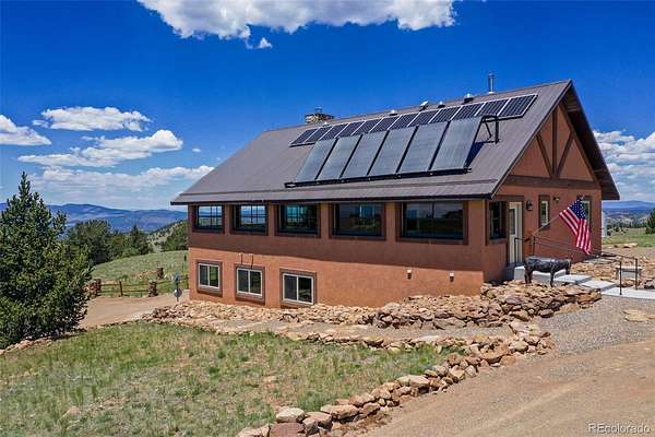 10.2 Acres of Land with Home for Sale in Cripple Creek, Colorado