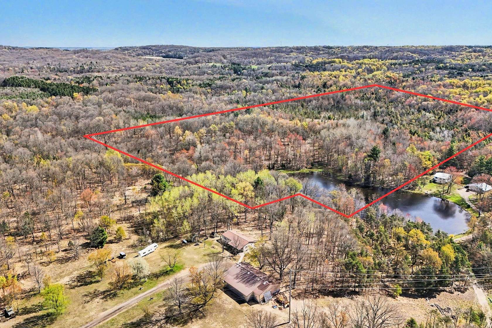 24 Acres of Recreational Land for Sale in Mears, Michigan