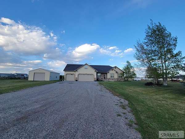 27.6 Acres of Recreational Land with Home for Sale in Rigby, Idaho