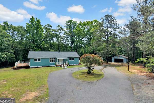 8.26 Acres of Land with Home for Sale in Griffin, Georgia