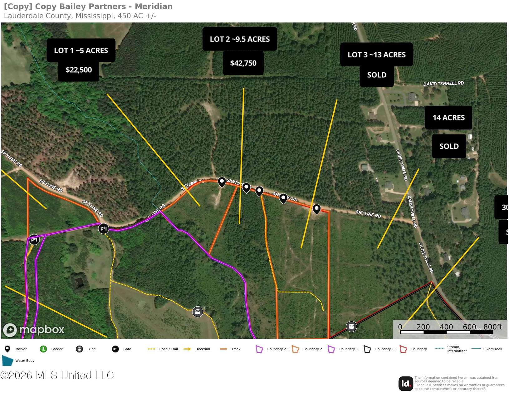 5 Acres of Residential Land for Sale in Meridian, Mississippi