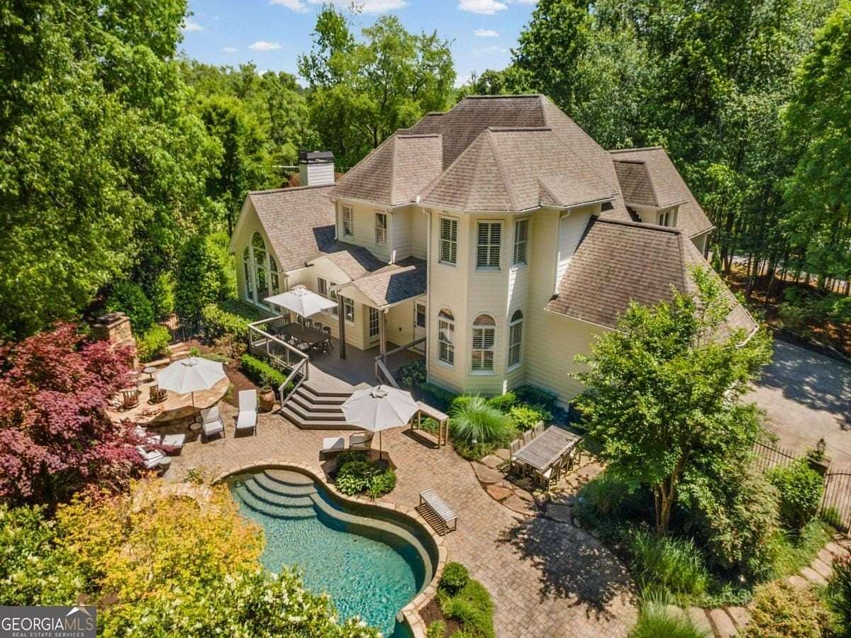 2.28 Acres of Land with Home for Sale in Alpharetta, Georgia