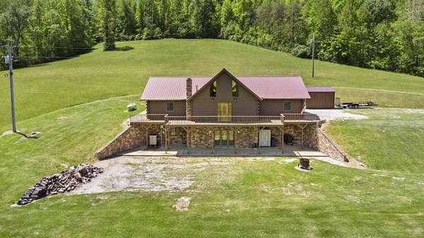 78 Acres of Recreational Land with Home for Sale in Sandy Hook, Kentucky