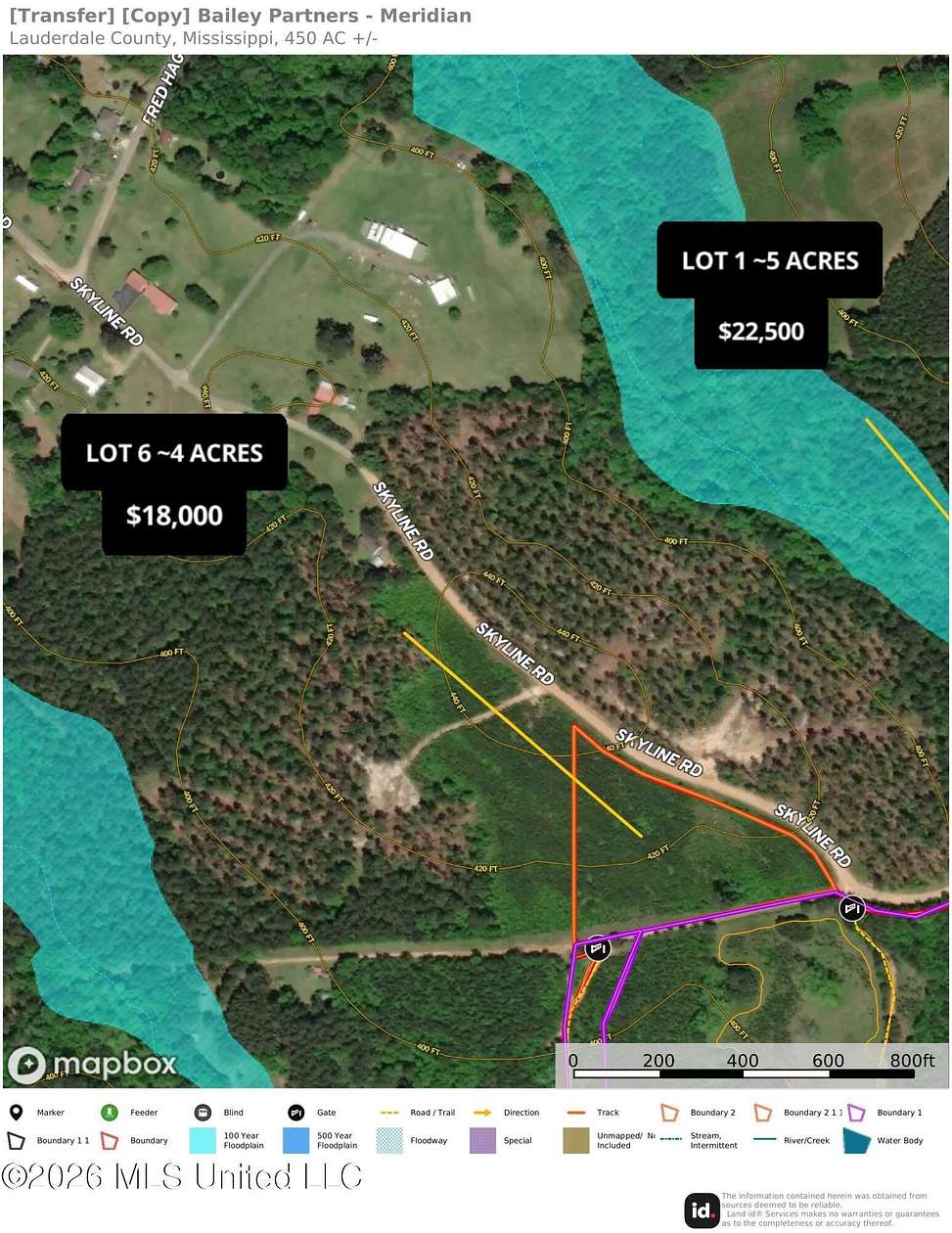 9.5 Acres of Residential Land for Sale in Meridian, Mississippi
