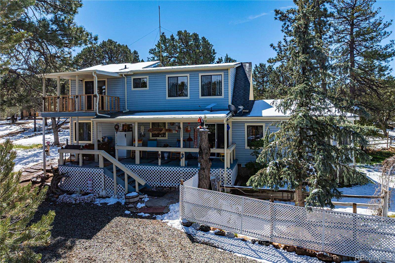 5.14 Acres of Land with Home for Sale in Cotopaxi, Colorado