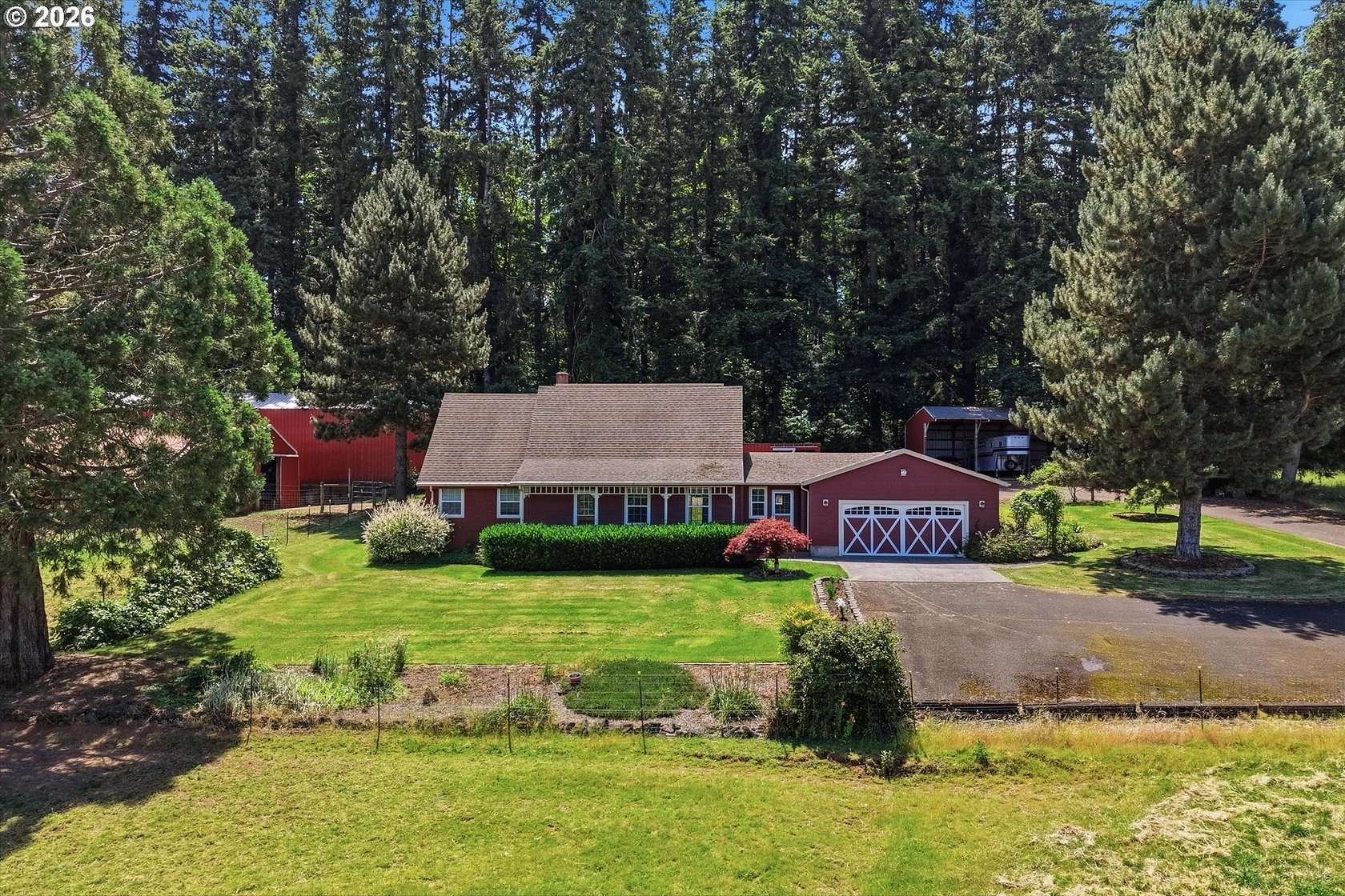 10 Acres of Land with Home for Sale in Sandy, Oregon