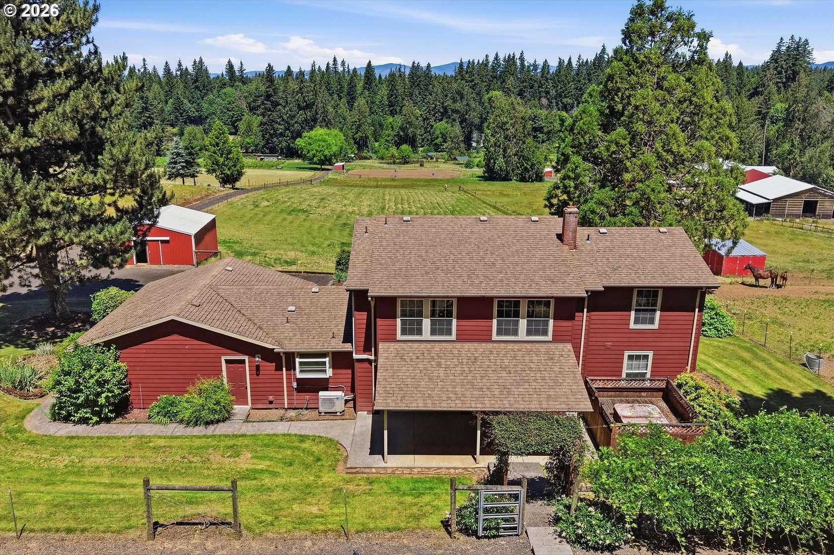 10 Acres of Land with Home for Sale in Sandy, Oregon