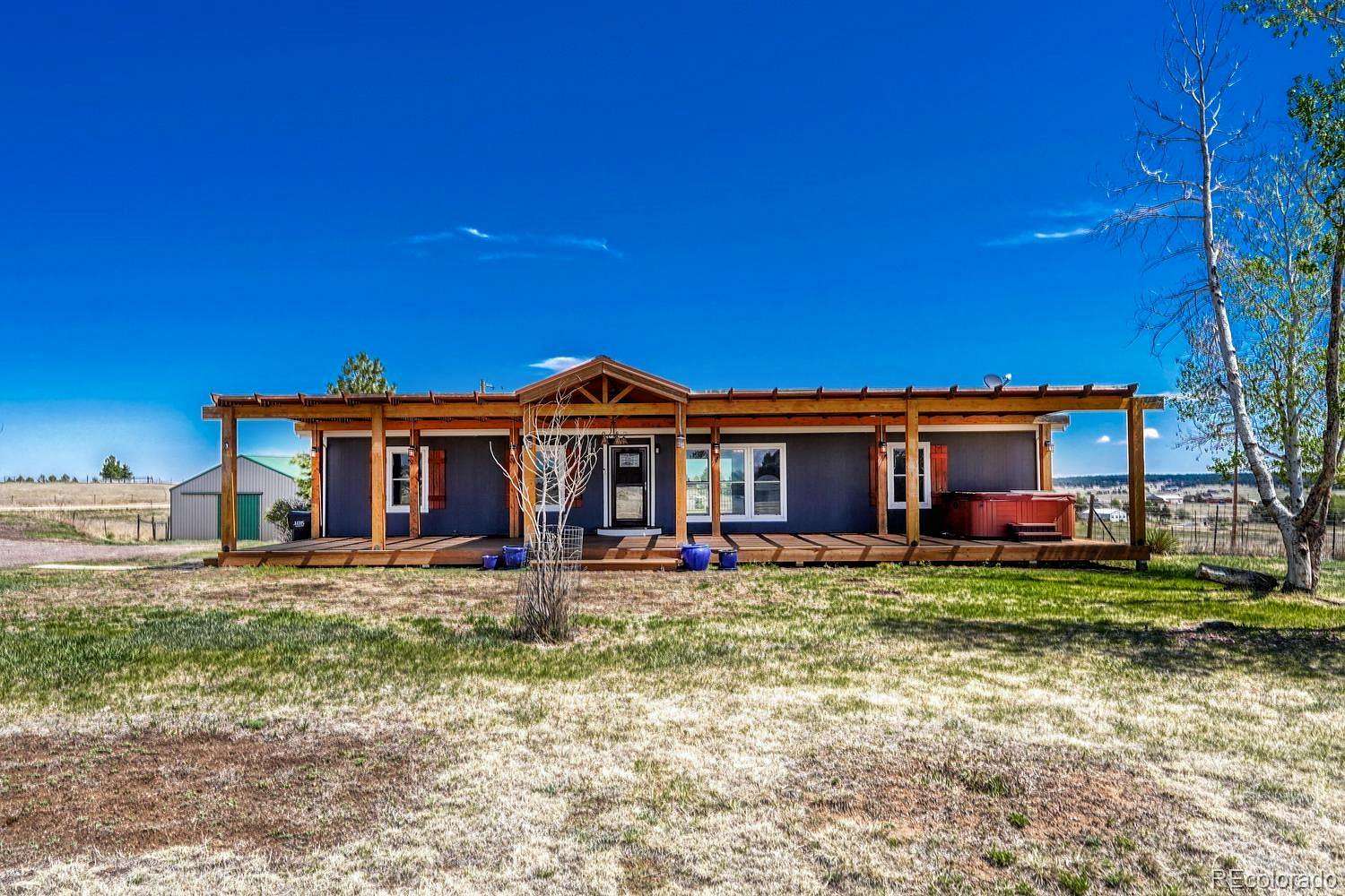 6.38 Acres of Land with Home for Sale in Elizabeth, Colorado