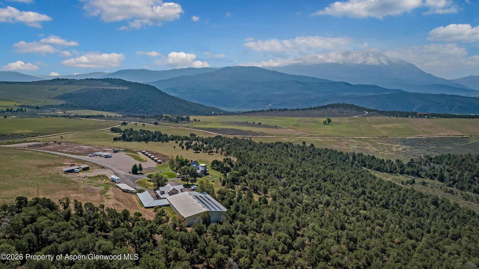 70 Acres of Agricultural Land with Home for Sale in Carbondale, Colorado