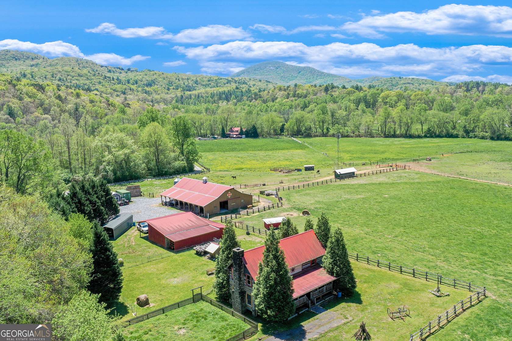 16.9 Acres of Land with Home for Sale in Sautee-Nacoochee, Georgia