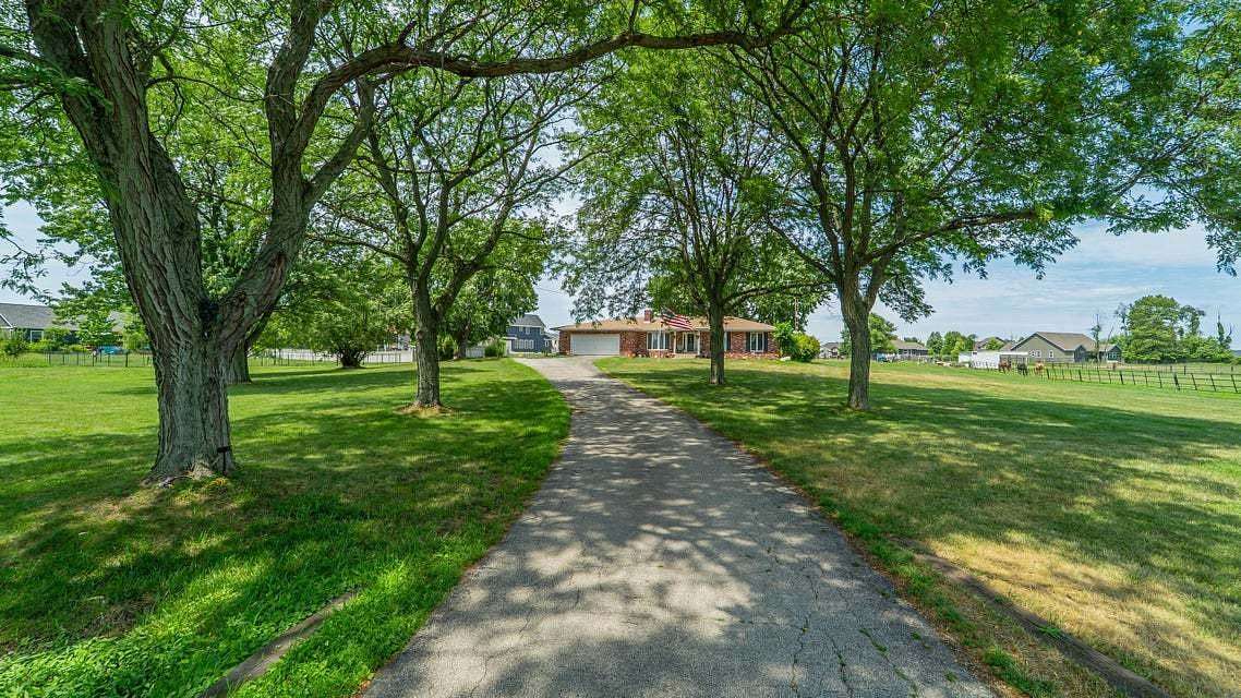 5.5 Acres of Land with Home for Sale in Valparaiso, Indiana