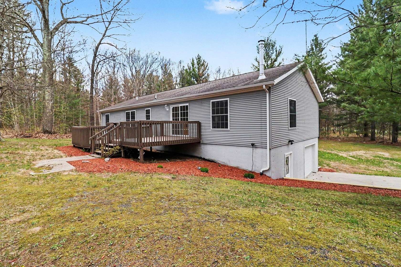 12.7 Acres of Recreational Land with Home for Sale in Fountain, Michigan
