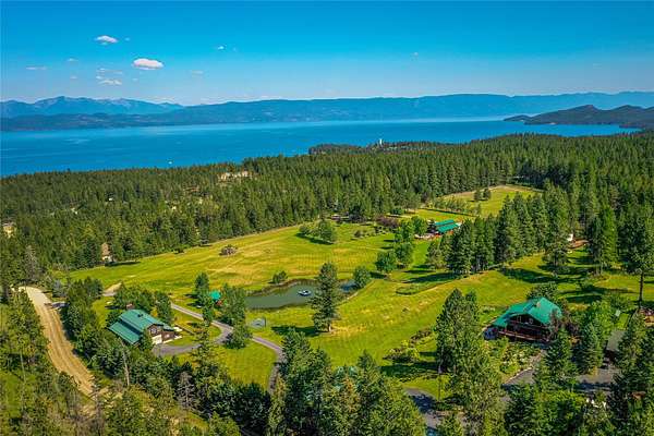 23 Acres of Land with Home for Sale in Lakeside, Montana