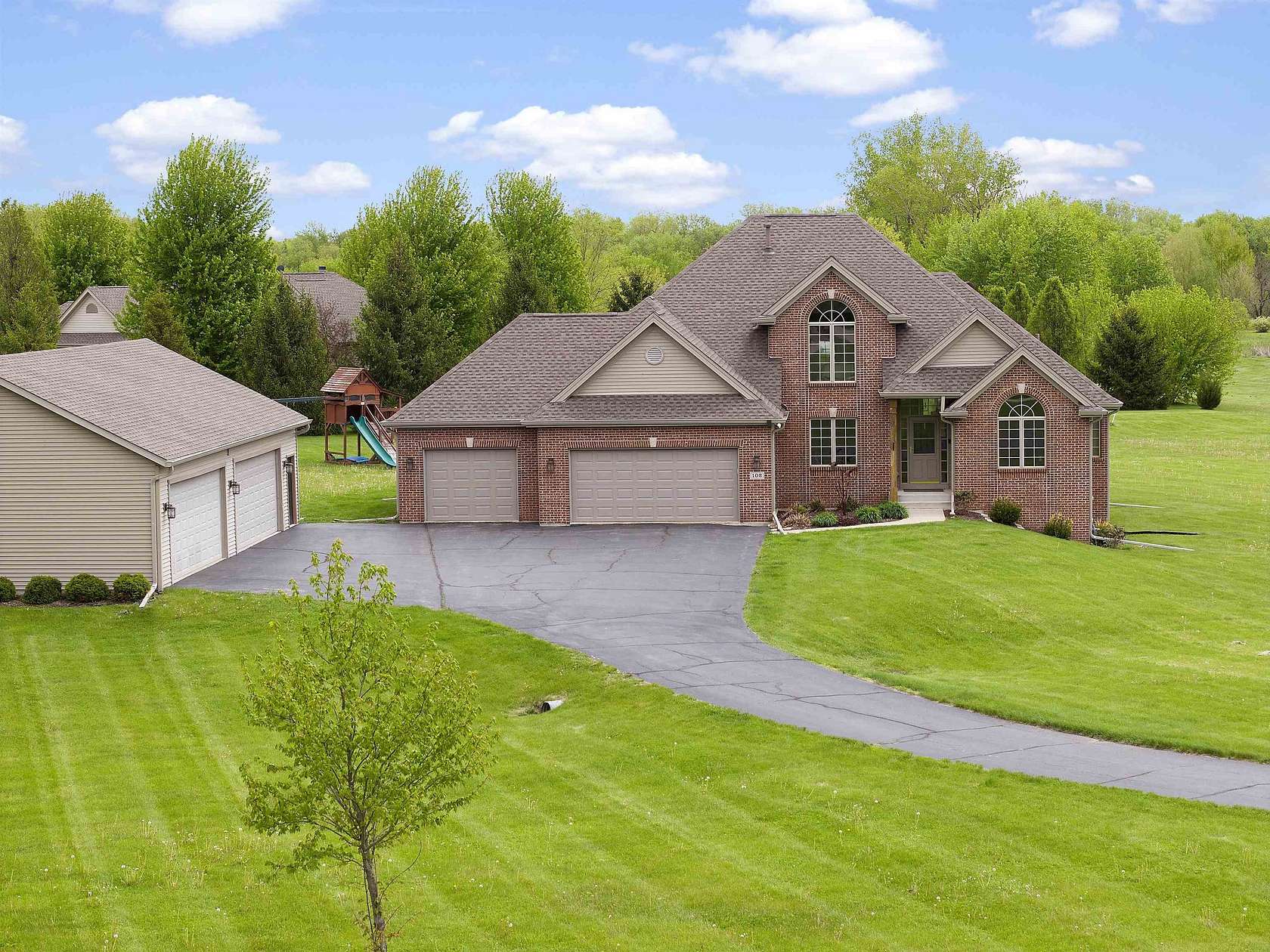 3 Acres of Land with Home for Sale in Winnebago, Illinois