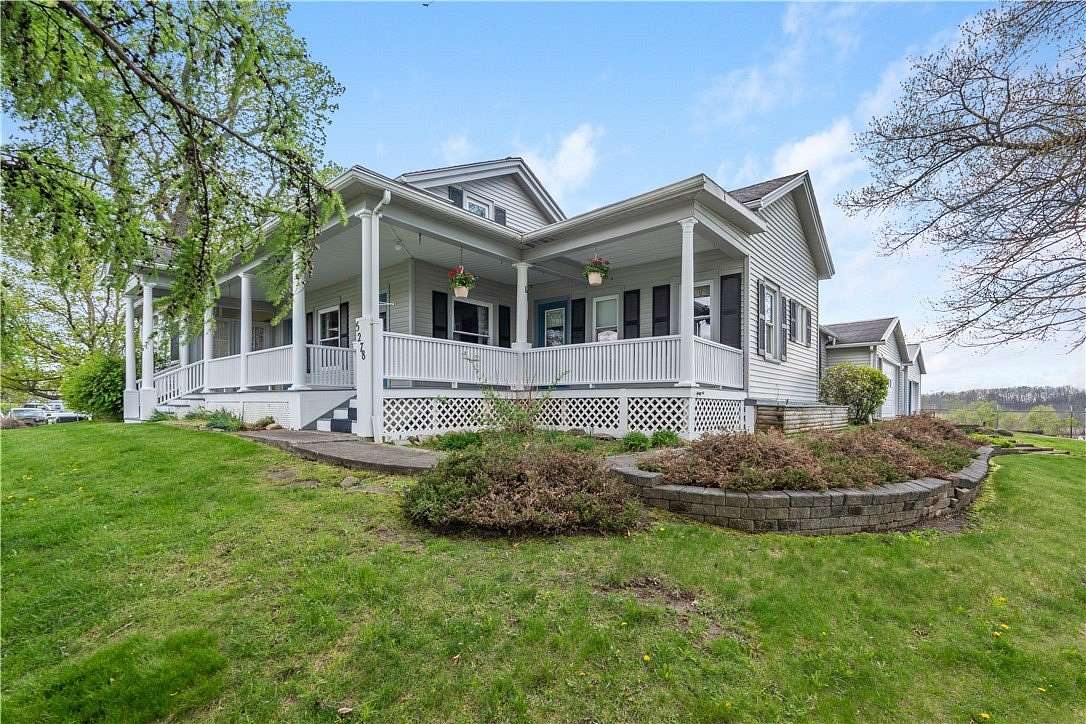 76.8 Acres of Agricultural Land with Home for Sale in Livonia, New York
