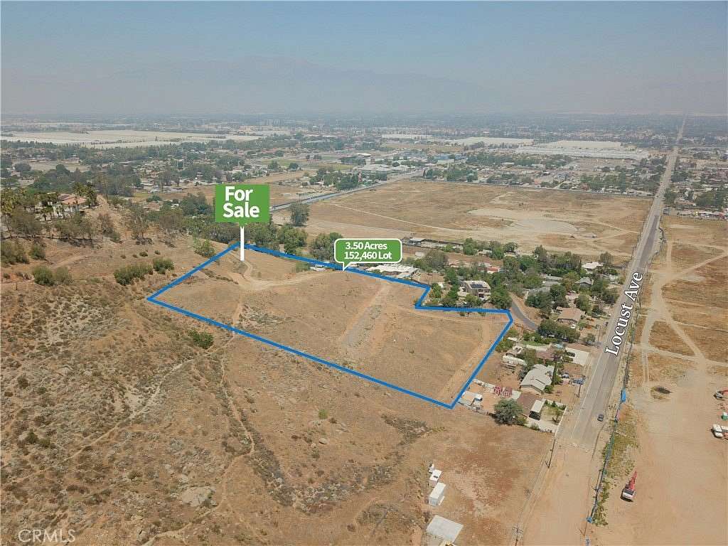 3.5 Acres of Residential Land for Sale in Bloomington, California