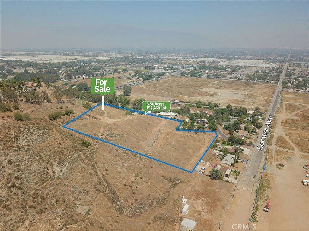 3.5 Acres of Residential Land for Sale in Bloomington, California