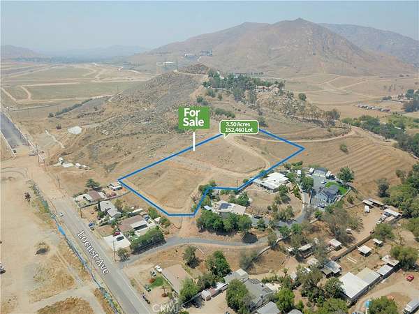 3.5 Acres of Land for Sale in Bloomington, California
