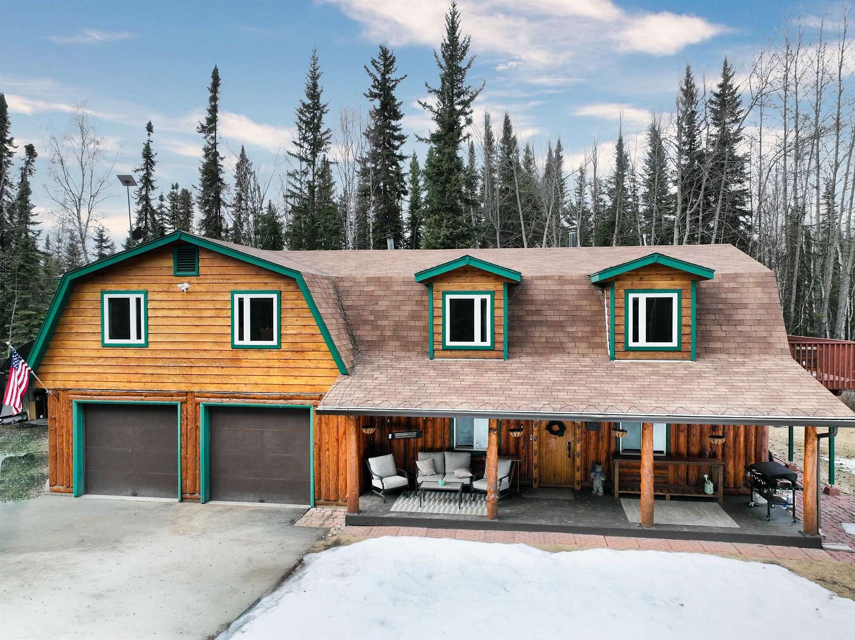 4.56 Acres of Land with Home for Sale in North Pole, Alaska