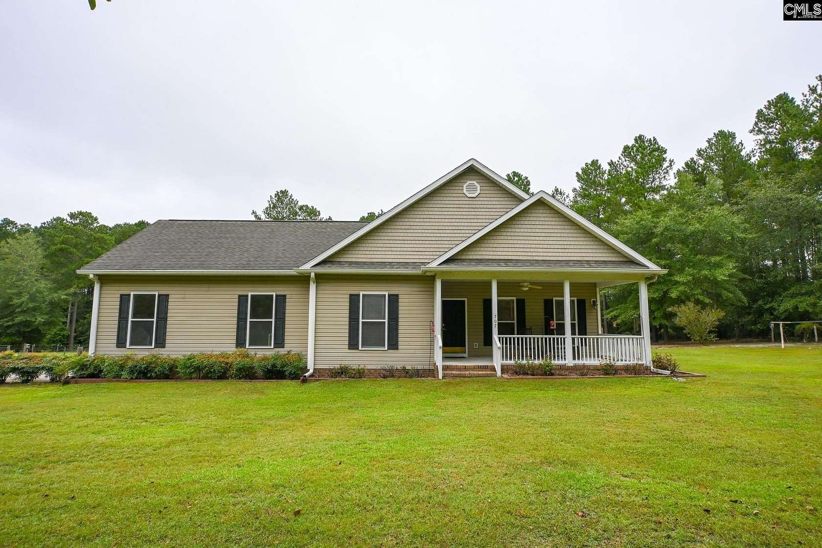 16.3 Acres of Land with Home for Sale in Batesburg, South Carolina