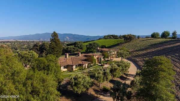 5.52 Acres of Land with Home for Sale in Los Olivos, California