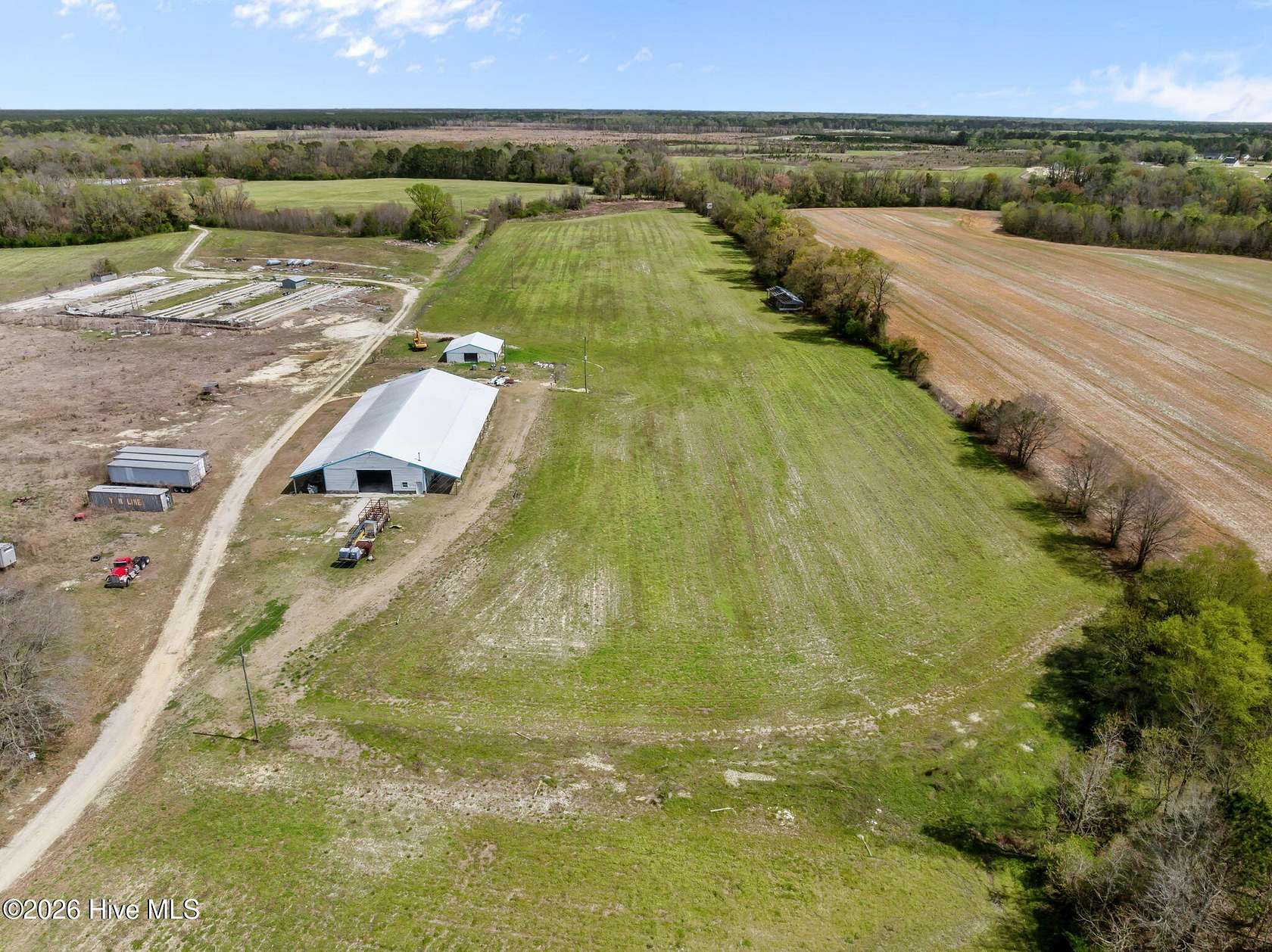 10 Acres of Land with Home for Sale in Richlands, North Carolina