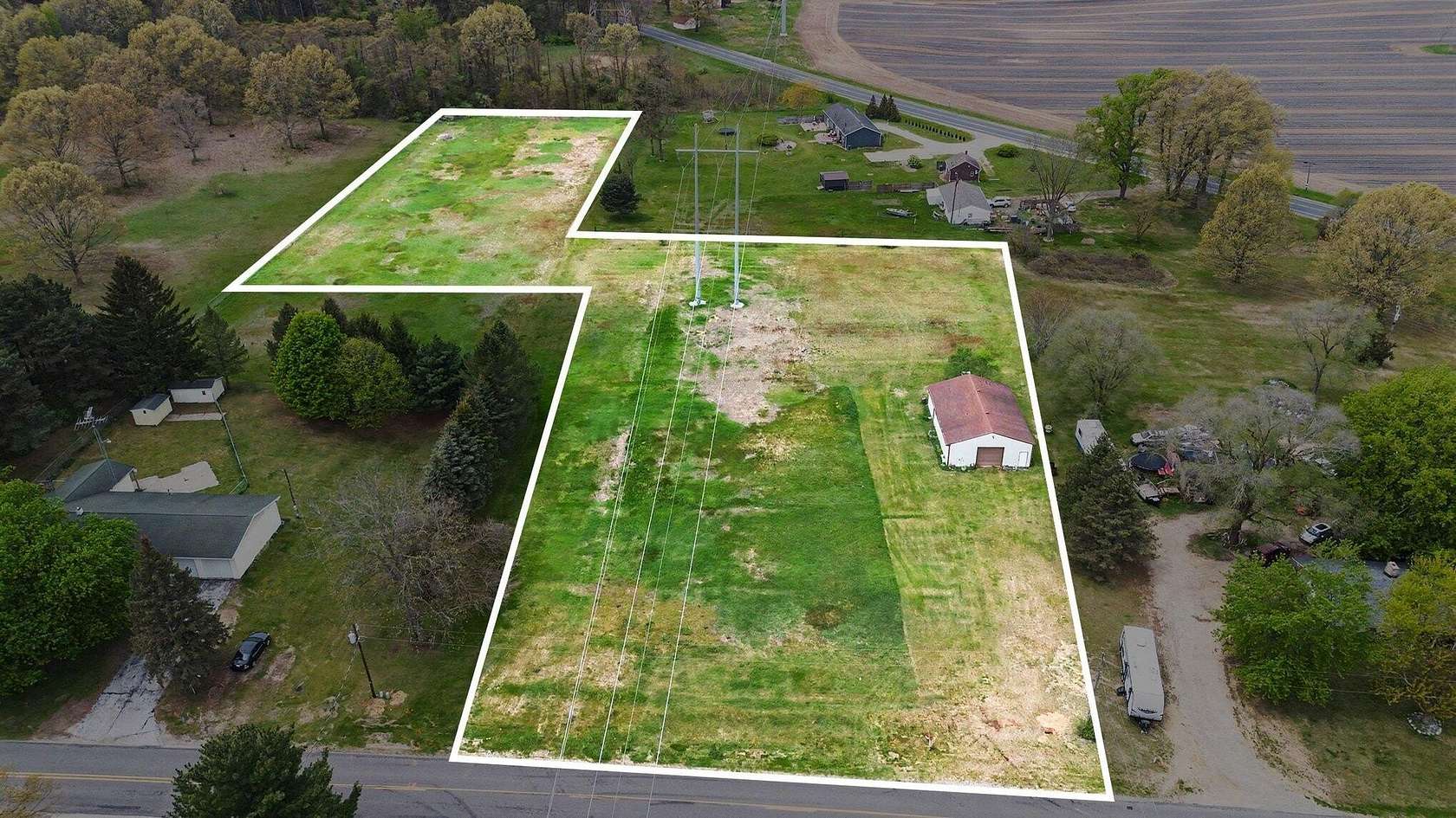 3.75 Acres of Residential Land for Auction in Coloma, Michigan