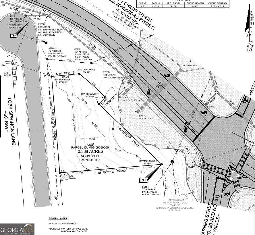 0.34 Acres of Land for Sale in McDonough, Georgia