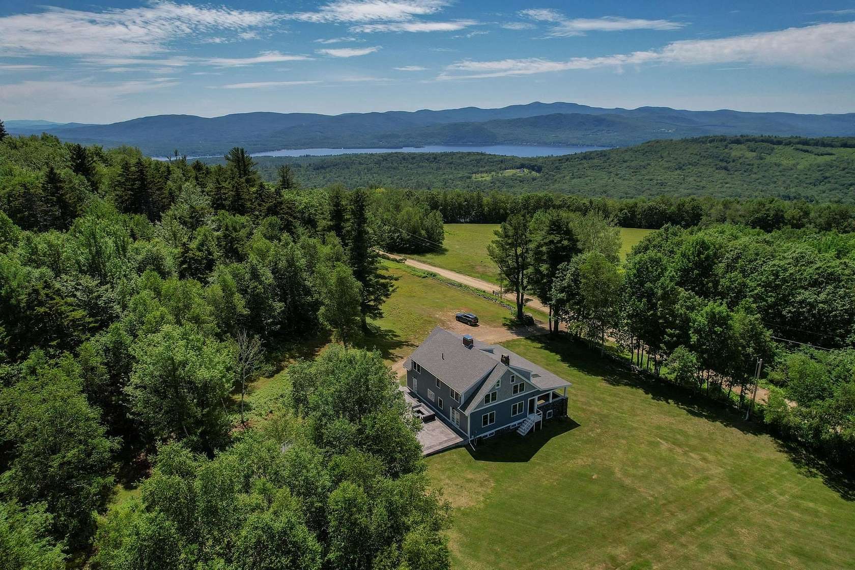 6 Acres of Land with Home for Sale in Bridgewater, New Hampshire
