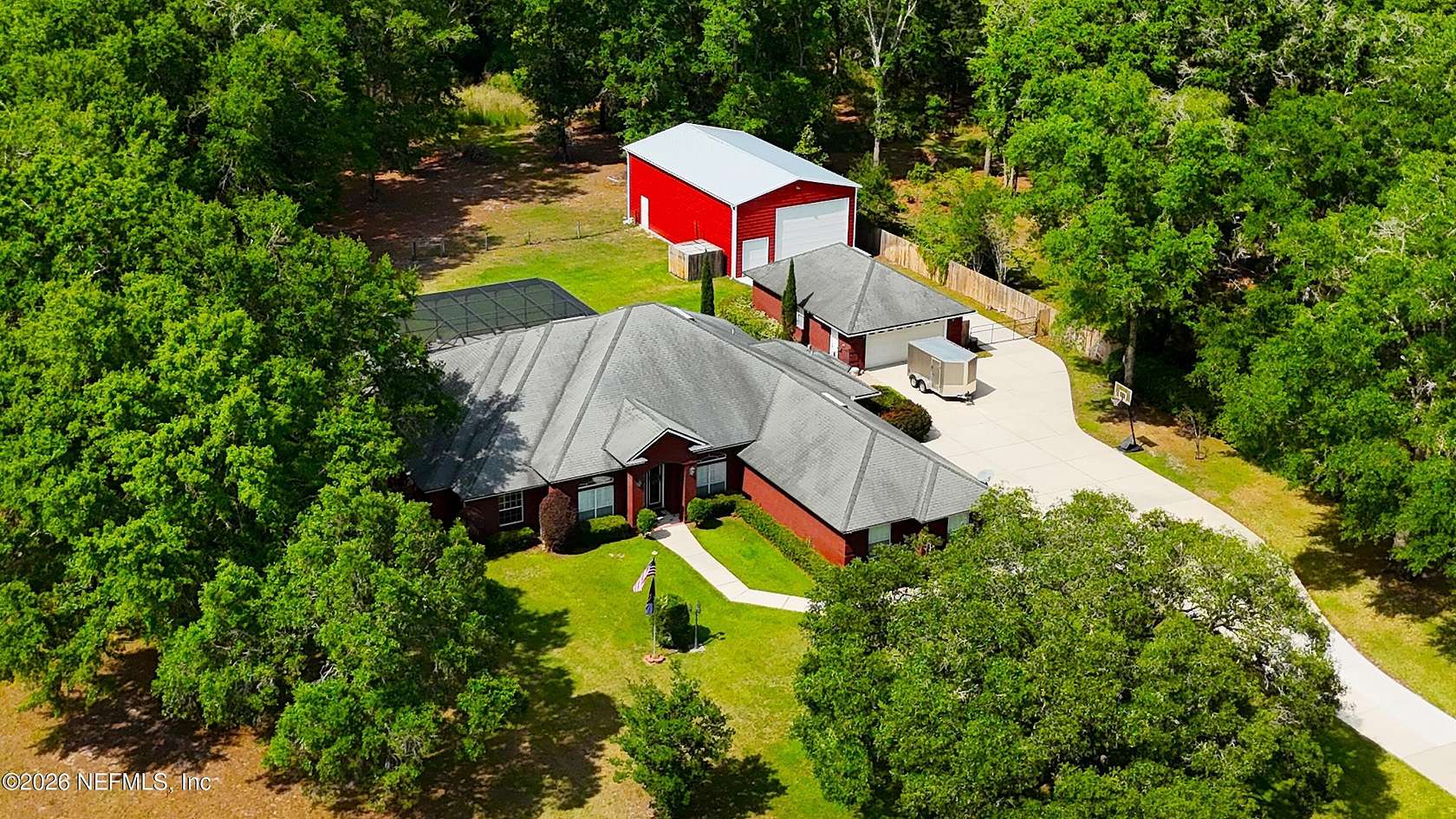 2.14 Acres of Land with Home for Sale in Middleburg, Florida