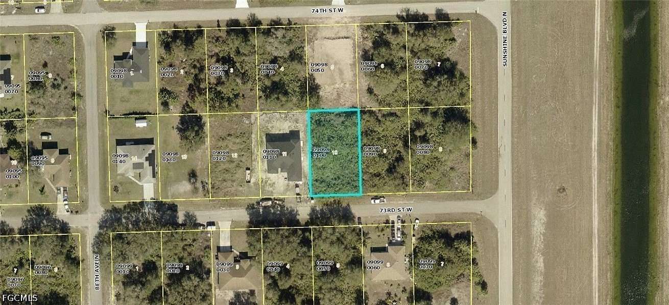 0.25 Acres of Residential Land for Sale in Lehigh Acres, Florida