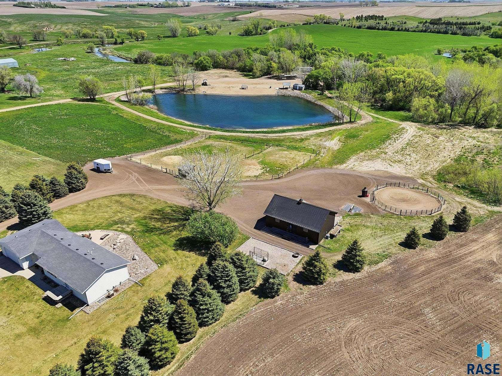 2.8 Acres of Land with Home for Sale in Hartford, South Dakota