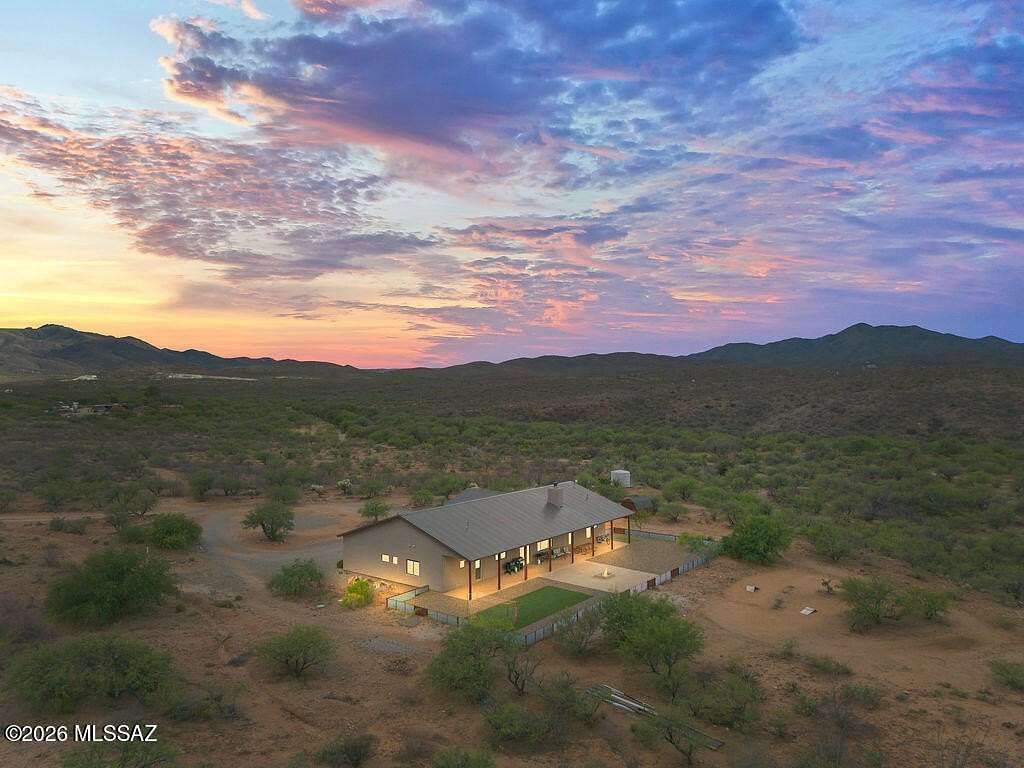 10.4 Acres of Land with Home for Sale in Vail, Arizona