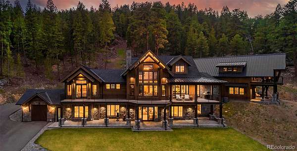 8 Acres of Land with Home for Sale in Evergreen, Colorado