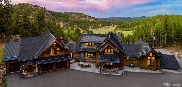 8 Acres of Land with Home for Sale in Evergreen, Colorado